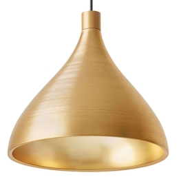 Φωτιστικό Οροφής Swell XL Single M 10594 46x43cm Dim E26 1050lm 13W 3000K Brass Pablo Designs