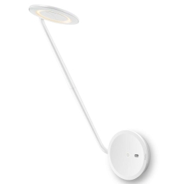 Φωτιστικό Τοίχου Με Usb Pixo 10203 15x1,9x52cm Dim Led 325lm 6W 3000K White Pablo Designs
