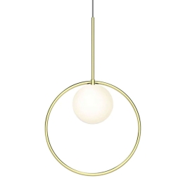 Φωτιστικό Οροφής Bola Halo 12/5 10630 Φ30,5cm Dim Led 390lm 6W Brass Pablo Designs
