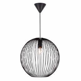 Φωτιστικό Οροφής Κρεμαστό Beroni 45 E27 43x45cm Black Nordlux