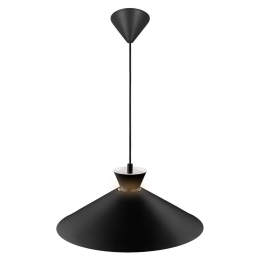 Φωτιστικό Οροφής Κρεμαστό Dial 45 2213353003 E27 17,5x45cm Black Nordlux