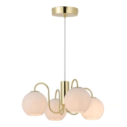 Φωτιστικό Οροφής Κρεμαστό Franca 2312543035 E14 19,5x46cm Brass Nordlux