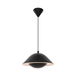Φωτιστικό Οροφής Κρεμαστό Freya 35 2213083003 E27 17,4x35cm Black Nordlux