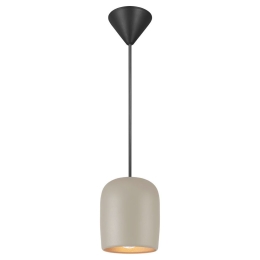 Φωτιστικό Οροφής Κρεμαστό Notti 10 2213073010 E27 12x10cm Grey Nordlux