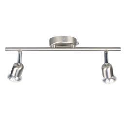 Φωτιστικό Οροφής - Spot Avenue 2-Rail 2113180132 GU10 10x38cm Brushed Steel Nordlux