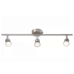 Φωτιστικό Οροφής - Spot Avenue 3-Rail 2113190132 GU10 10x56cm Brushed Steel Nordlux