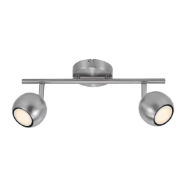 Φωτιστικό Οροφής - Spot Chicago 2 2113230132 GU10 16x35cm Brushed Steel Nordlux
