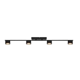 Φωτιστικό Οροφής - Spot Clyde 4 2213530103 2700K 350Lm 9,25x115,5cm Black Nordlux