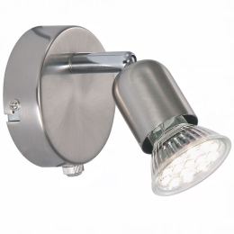 Φωτιστικό Τοίχου Avenue 2113171032 GU10 8x8cm Brushed Steel Nordlux