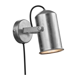 Φωτιστικό Τοίχου Porter 2213051031 E27 17x20x10cm Galvanized Nordlux