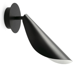 Φωτιστικό Τοίχου - Απλίκα Liggera 20077 29,2x28,7cm 1xG9 6W Black Faro Barcelona
