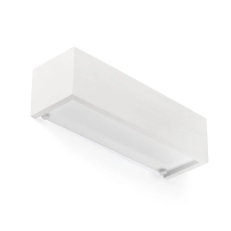 Φωτιστικό Τοίχου Milo 280 63420 28x8,5cm 1xE14 7W White Faro Barcelona