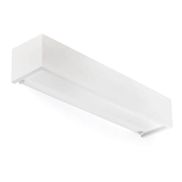 Φωτιστικό Τοίχου Milo 400 63421 28x8,5cm 2xE14 7W White Faro Barcelona