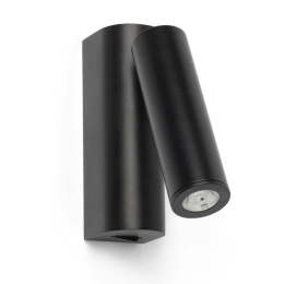 Φωτιστικό Τοίχου - Απλίκα Rob 68509 R3,5x15,5x11cm 3W Black Faro Barcelona