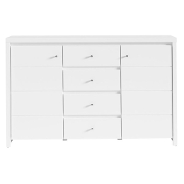 Μπουφές Fansi pakoworld λευκό 143.5x40.5x92εκ