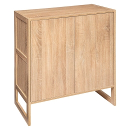 Παπουτσοθήκη Ebele pakoworld φυσικό 69x33.5x84εκ
