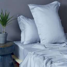 Σεντόνι Luxe Sateen Grey Palamaiki Υπέρδιπλο 245x270cm 100% Βαμβακοσατέν