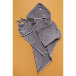 Κάπα Βρεφική Joia BJ524 (Σετ 3τμχ) Grey Palamaiki
