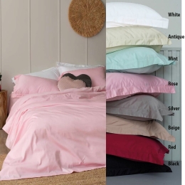 Σεντόνι Luxe Sateen Beige Palamaiki Υπέρδιπλο 240x270cm 100% Βαμβακοσατέν