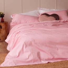 Σεντόνι Luxe Sateen Rose Palamaiki Υπέρδιπλo 240x270cm 100% Βαμβακοσατέν