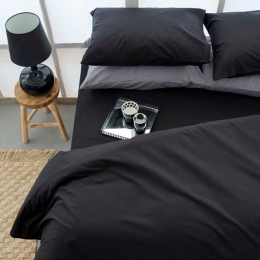Μαξιλαροθήκες Etoile (Σετ 2τμχ) Jet Black Palamaiki 52X72 100% Βαμβάκι