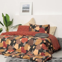 Σεντόνια FL6160 (Σετ 4τμχ) Multi Palamaiki King Size 265x260cm 100% Βαμβάκι