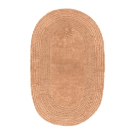 Ταπέτο Μπάνιου Ridge Caramel Palamaiki 50X80cm 100% Βαμβάκι