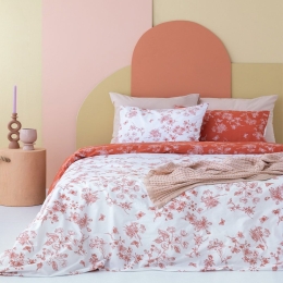Σεντόνια FL6197 (Σετ 4τμχ) Terra Palamaiki Υπέρδιπλο 240x260cm 100% Βαμβάκι