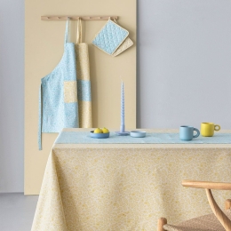 Τραπεζομάντηλο Tat6 Yellow Palamaiki 150x140 Βαμβάκι-Πολυέστερ