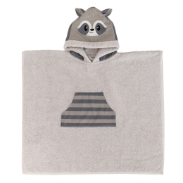 Πόντσο Βρεφικό Raccoon Beige Palamaiki