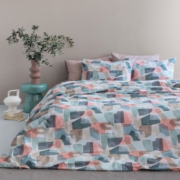 Σεντόνια Fashion Life FL6221 (Σετ 4τμχ) Multi Palamaiki King Size 265x260cm 100% Βαμβάκι