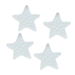 Μικρά Αντιολισθητικά Starfish (Σετ 5Τμχ) 00526.001 White PVC