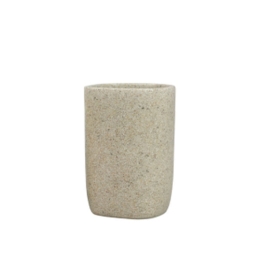 Ποτήρι Granite 02896.001 Beige Spirella Ρητίνη