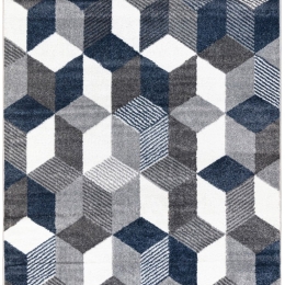 Χαλί Casual A015AX7 Grey-Blue Ezzo 200X290cm
