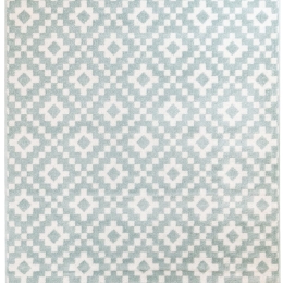 Χαλί Chroma B528AJ8  Light Blue-Cream Ezzo 200X290cm