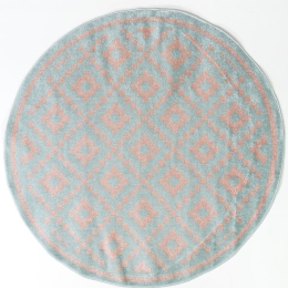 Χαλί Chroma B528CJ8  Round Light Blue-Pink Ezzo 160X160 Round