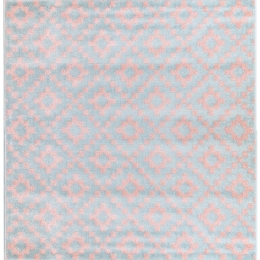 Χαλί Chroma B528CJ8  Light Blue-Pink Ezzo 67Χ140cm