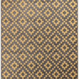 Χαλί Chroma B528AJ8  Dark Grey-Yellow Ezzo 160X230cm