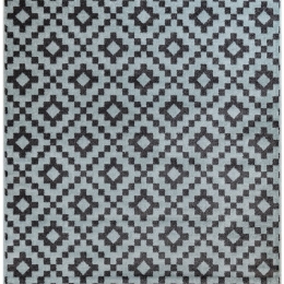 Χαλί Chroma B528BJ8  Light Blue-Dark Grey Ezzo 133X190cm