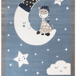 Χαλί Vagio A172BCD Blue-Grey-White-Black Ezzo 155X230cm