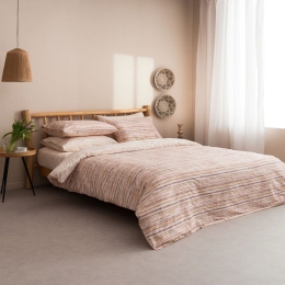 Κουβερλί Milos-2 Bordo Vesta Home Υπέρδιπλο 230x260cm 100% Βαμβάκι