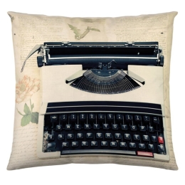 Μαξιλάρι Διακοσμητικό (Με Γέμιση) 1044 Beige-Black Vesta Home 50Χ50 100% Βαμβάκι