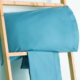 Σεντόνι Synthesis-516 Με Λάστιχο Petrol Vesta Home Μονό 100x230cm 100% Βαμβακερό Περκάλι