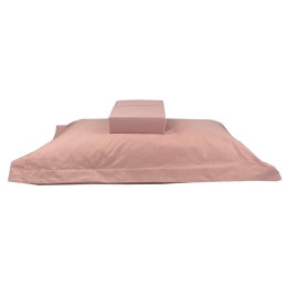 Σεντόνι Πεννιέ 6265 Με Λάστιχο Dusty Rose Astron Μονό 100x240cm 100% Βαμβάκι