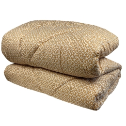 Πάπλωμα Victoria Beige Astron Μονό 160x240cm 100% Βαμβάκι