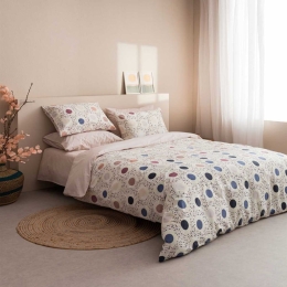 Παπλωματοθήκη Amanda-2 (Σετ 2τμχ) Blue Vesta Home Μονό 170x240cm 100% Βαμβάκι