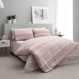 Παπλωματοθήκη Virginia-2 (Σετ 3τμχ) Apple Vesta Home Υπέρδιπλο 230x240cm 100% Βαμβάκι
