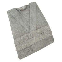 Μπουρνούζι Με Κουκούλα 569 Grey Astron