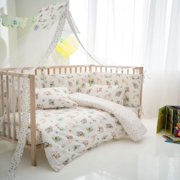 Παπλωματοθήκη Βρεφική Play (Σετ 2τμχ) Multi Vesta Home 120x160cm 100% Βαμβάκι