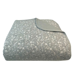 Κουβερλί Victoria 8452 Grey Astron Μονό 160x240cm 100% Βαμβάκι